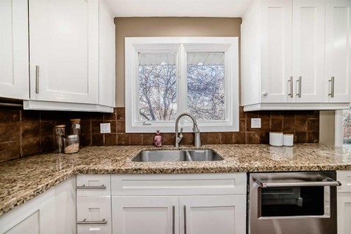 36 Varsity Estates Court Nw, Calgary, AB - Indoor Photo Showing Kitchen With Double Sink With Upgraded Kitchen
