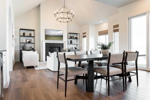 138 Legacy Forest Heights Se, Calgary, AB - Indoor Photo Showing Dining Room