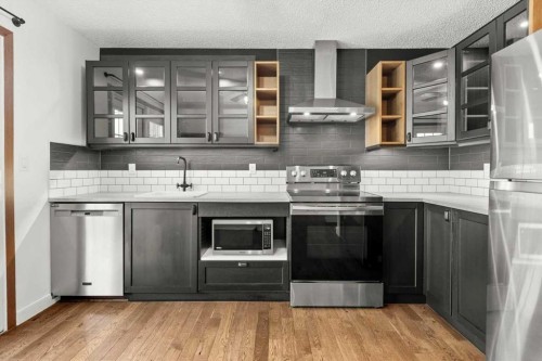 73 Sunvale Crescent Se, Calgary, AB - Indoor Photo Showing Kitchen With Upgraded Kitchen