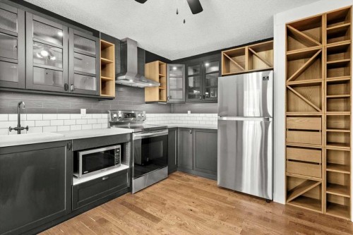 73 Sunvale Crescent Se, Calgary, AB - Indoor Photo Showing Kitchen With Upgraded Kitchen