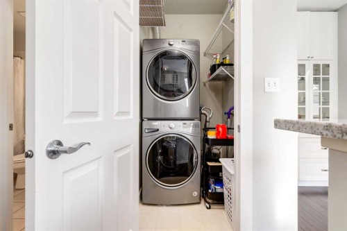 201-3501 15 Street Sw, Calgary, AB - Indoor Photo Showing Laundry Room