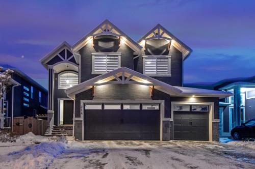 214 Aspenmere Green, Chestermere, AB - Outdoor With Facade