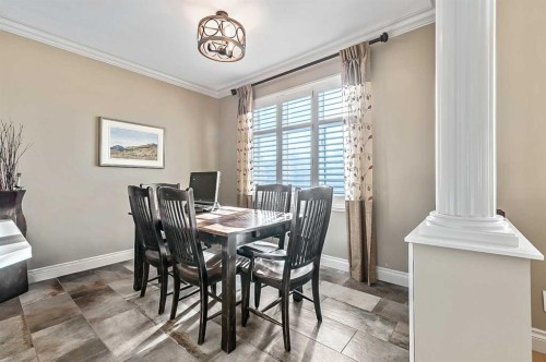 1204-1204 Lake Fraser Court Se, Calgary, AB - Indoor Photo Showing Dining Room