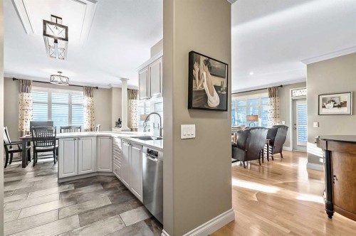 1204-1204 Lake Fraser Court Se, Calgary, AB - Indoor Photo Showing Kitchen With Upgraded Kitchen