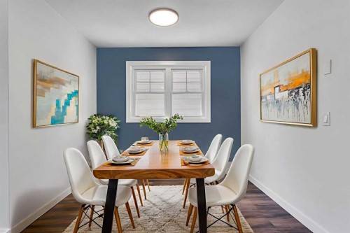 199 Cedardale Road Sw, Calgary, AB - Indoor Photo Showing Dining Room