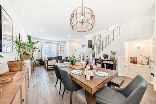 231 Legacy Glen Way Se, Calgary, AB - Indoor Photo Showing Dining Room
