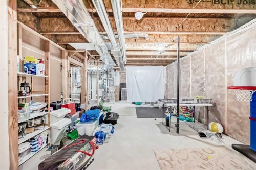 231 Legacy Glen Way Se, Calgary, AB - Indoor Photo Showing Basement