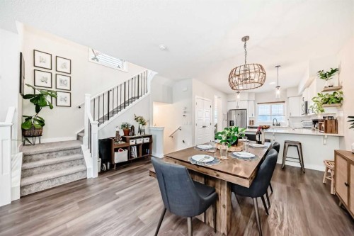 231 Legacy Glen Way Se, Calgary, AB - Indoor Photo Showing Dining Room