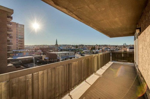 404-1334 12 Avenue Sw, Calgary, AB - Outdoor With Balcony With View With Exterior