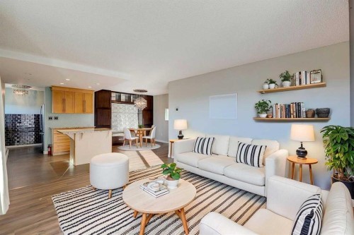 404-1334 12 Avenue Sw, Calgary, AB - Indoor Photo Showing Living Room