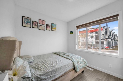 208 Cornergate Row Ne, Calgary, AB - Indoor Photo Showing Bedroom