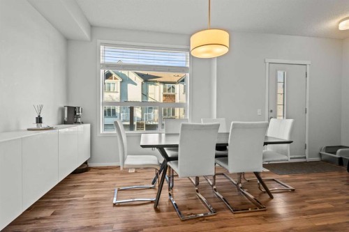 179 Copperstone Cove Se, Calgary, AB - Indoor Photo Showing Dining Room