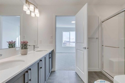 450-65 Belvedere Point Se, Calgary, AB - Indoor Photo Showing Bathroom