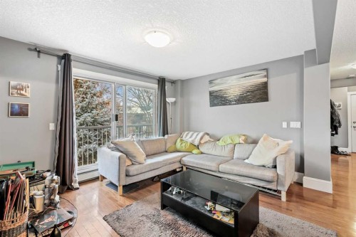 401-525 22 Avenue Sw, Calgary, AB - Indoor Photo Showing Living Room