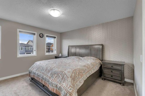 26 Corner Meadows Common Ne, Calgary, AB - Indoor Photo Showing Bedroom