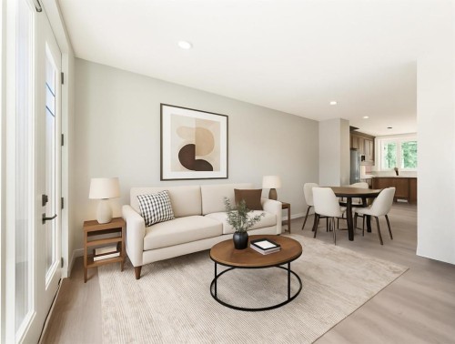 5406 6 Street Sw, Calgary, AB - Indoor Photo Showing Living Room