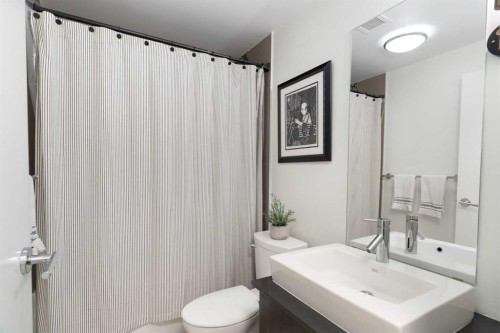 303-550 Riverfront Avenue Se, Calgary, AB - Indoor Photo Showing Bathroom