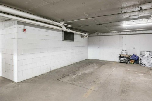 104-505 19 Avenue Sw, Calgary, AB - Indoor Photo Showing Garage
