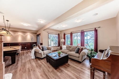 150 Hidden Creek Heights Nw, Calgary, AB - Indoor Photo Showing Living Room
