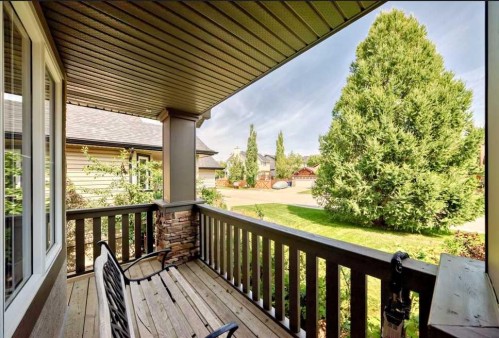 150 Hidden Creek Heights Nw, Calgary, AB - Outdoor With Deck Patio Veranda With Exterior