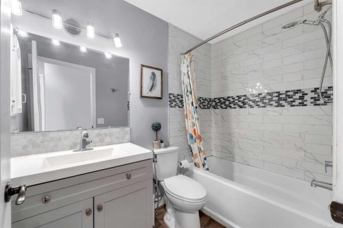 63 Erin Green Way Se, Calgary, AB - Indoor Photo Showing Bathroom