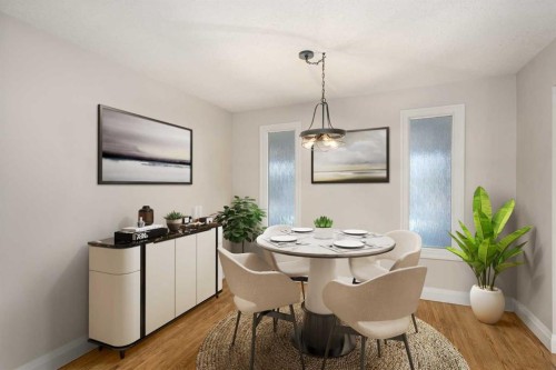 14-2815 Palliser Drive Sw, Calgary, AB - Indoor Photo Showing Dining Room