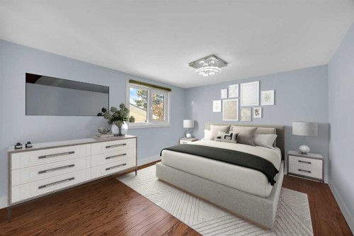 11 Selkirk Drive Sw, Calgary, AB - Indoor Photo Showing Bedroom