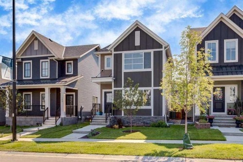 142 Highview Gate Se, Airdrie, AB - Outdoor With Facade