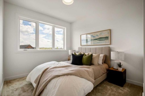 642 Cottageclub Bend, Rural Rocky View County, AB - Indoor Photo Showing Bedroom