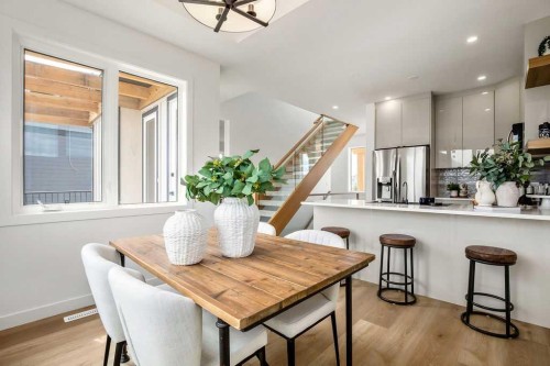642 Cottageclub Bend, Rural Rocky View County, AB - Indoor Photo Showing Dining Room