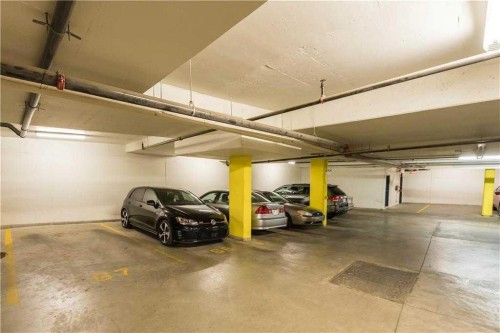 327-510 Edmonton Trail Ne, Calgary, AB - Indoor Photo Showing Garage