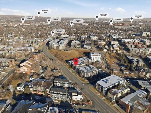 327-510 Edmonton Trail Ne, Calgary, AB - Outdoor With View