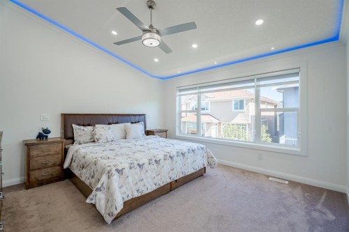 248 Sandpiper Boulevard, Chestermere, AB - Indoor Photo Showing Bedroom