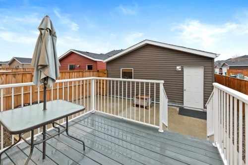 131 Redstone Boulevard Ne, Calgary, AB - Outdoor With Deck Patio Veranda With Exterior