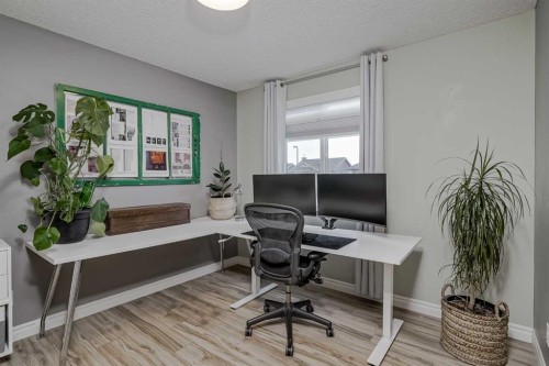 230 Sagewood Grove Sw, Airdrie, AB - Indoor Photo Showing Office