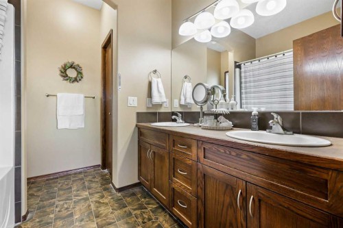 100 Hillcrest Boulevard, Strathmore, AB - Indoor Photo Showing Bathroom