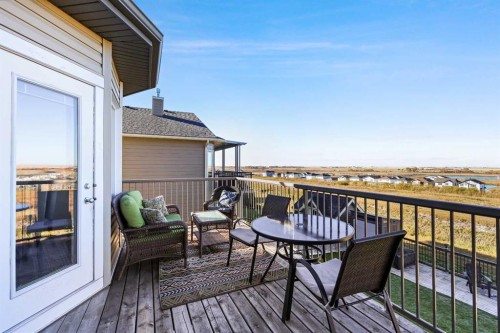 100 Hillcrest Boulevard, Strathmore, AB - Outdoor With Deck Patio Veranda With Exterior