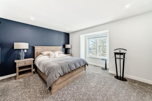 741 Sandringham Place Nw, Calgary, AB - Indoor Photo Showing Bedroom