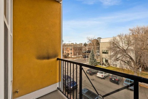 311-208 Holy Cross Lane Sw, Calgary, AB - Outdoor With Balcony