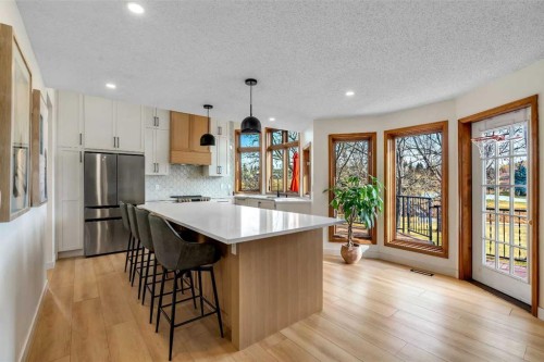 42 Douglas Woods Way Se, Calgary, AB - Indoor Photo Showing Kitchen With Stainless Steel Kitchen With Upgraded Kitchen