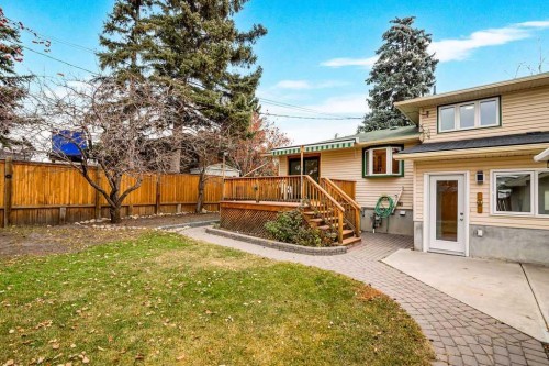 6407 Lombardy Crescent Sw, Calgary, AB - Outdoor With Deck Patio Veranda