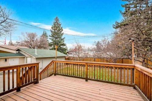 6407 Lombardy Crescent Sw, Calgary, AB - Outdoor With Deck Patio Veranda
