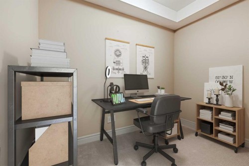 1243-2330 Fish Creek Boulevard Sw, Calgary, AB - Indoor Photo Showing Office