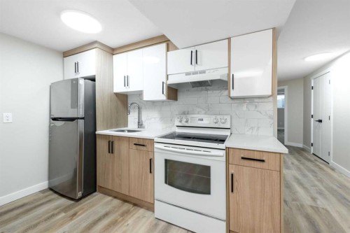 1736 41 Street Ne, Calgary, AB - Indoor Photo Showing Kitchen