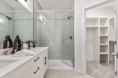 50 Drake Landing Square, Okotoks, AB - Indoor Photo Showing Bathroom