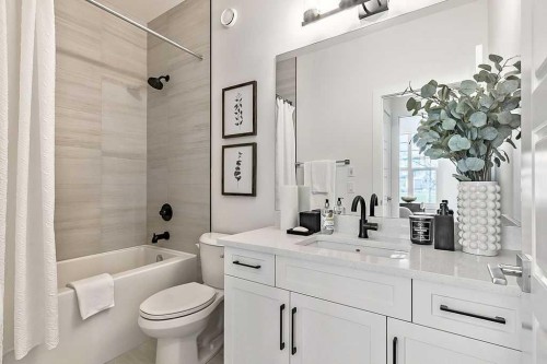 50 Drake Landing Square, Okotoks, AB - Indoor Photo Showing Bathroom