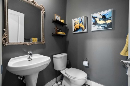 159 Panatella View Nw, Calgary, AB - Indoor Photo Showing Bathroom