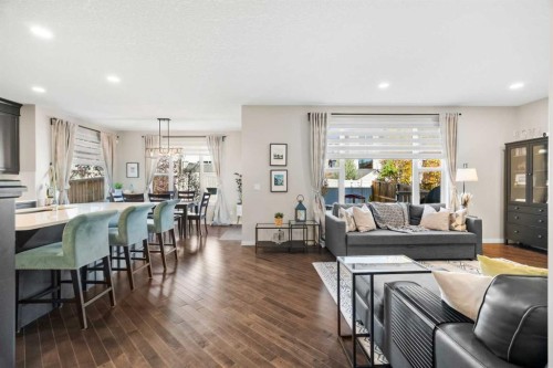 159 Panatella View Nw, Calgary, AB - Indoor Photo Showing Living Room