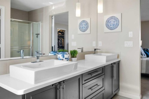 159 Panatella View Nw, Calgary, AB - Indoor Photo Showing Bathroom