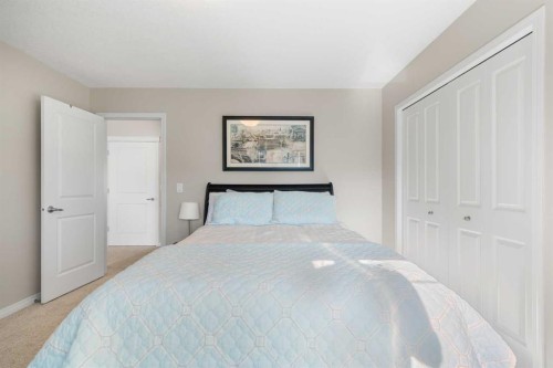 159 Panatella View Nw, Calgary, AB - Indoor Photo Showing Bedroom